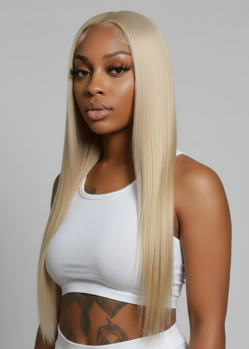 613 Blonde Straight Human Hair Extension