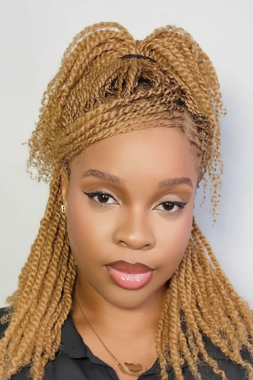 Afro Kinky Curly Braiding & Twisting Hair