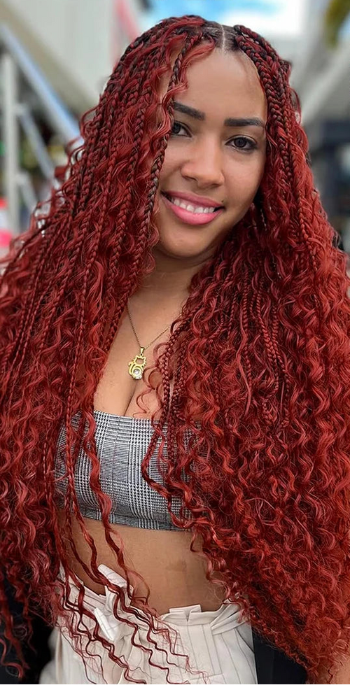 Boho Braids Human Hair