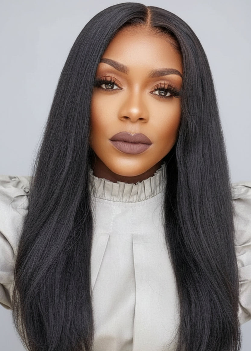 Kinky Straight Human Hair Bundles